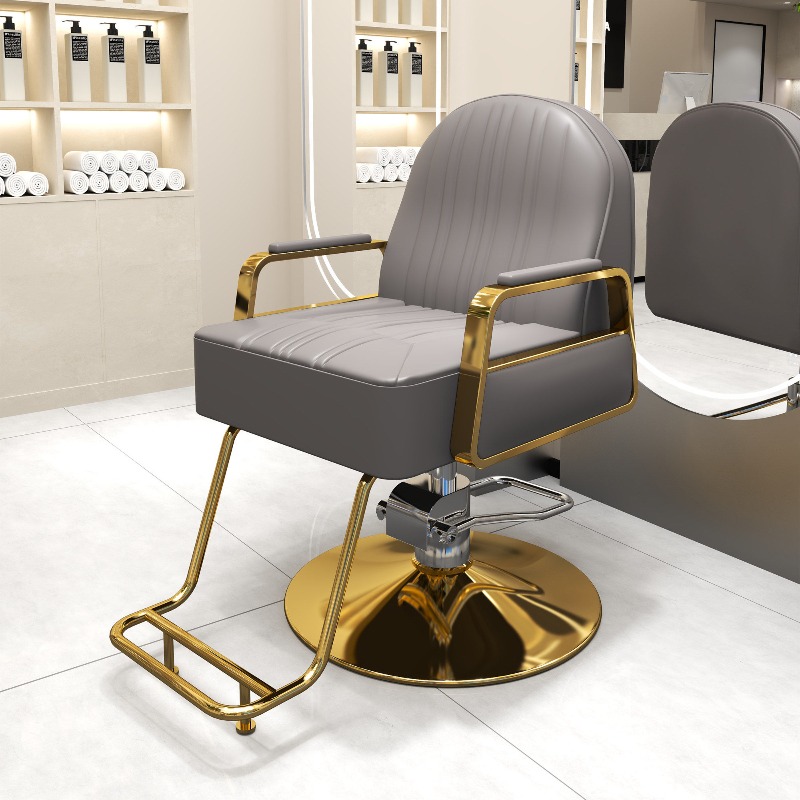Leatherwork Tattoo - Reclining Tattoo Barber Chairs Modern Styling