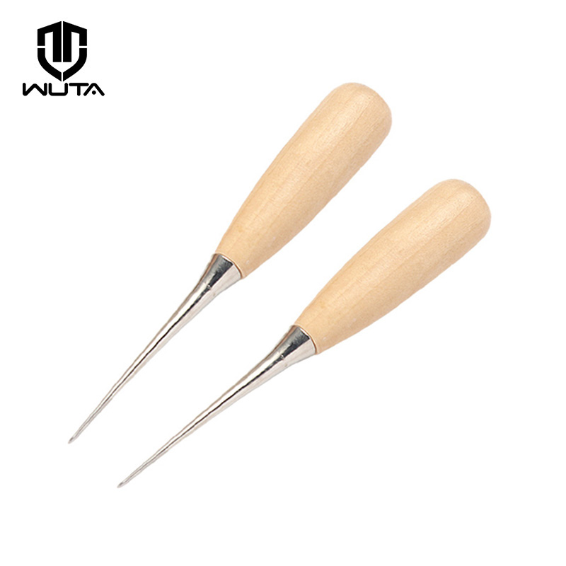 Leatherwork Punching Tool - WUTA 2pcs Leather Hand Stitching Awl