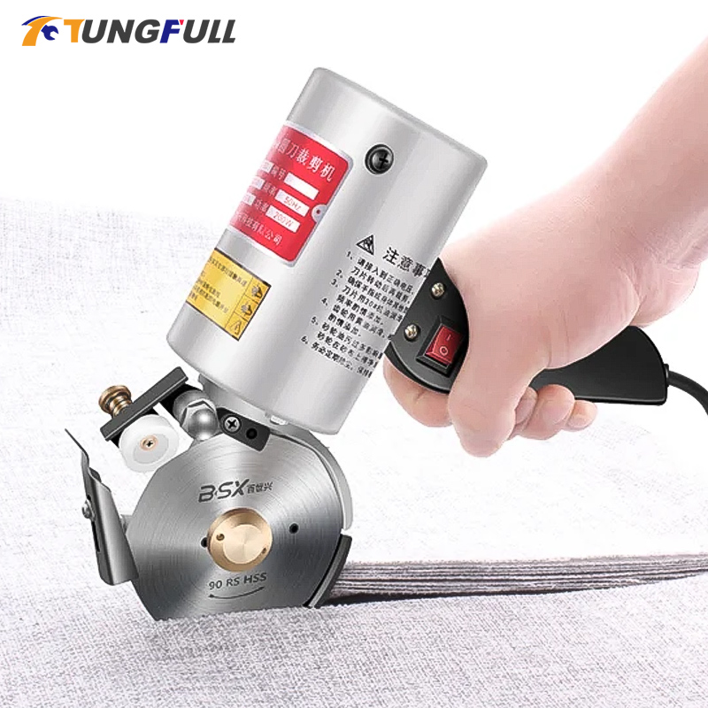 Round Knife Leatherwork - Handheld Electric Scissors For Carpets Leather