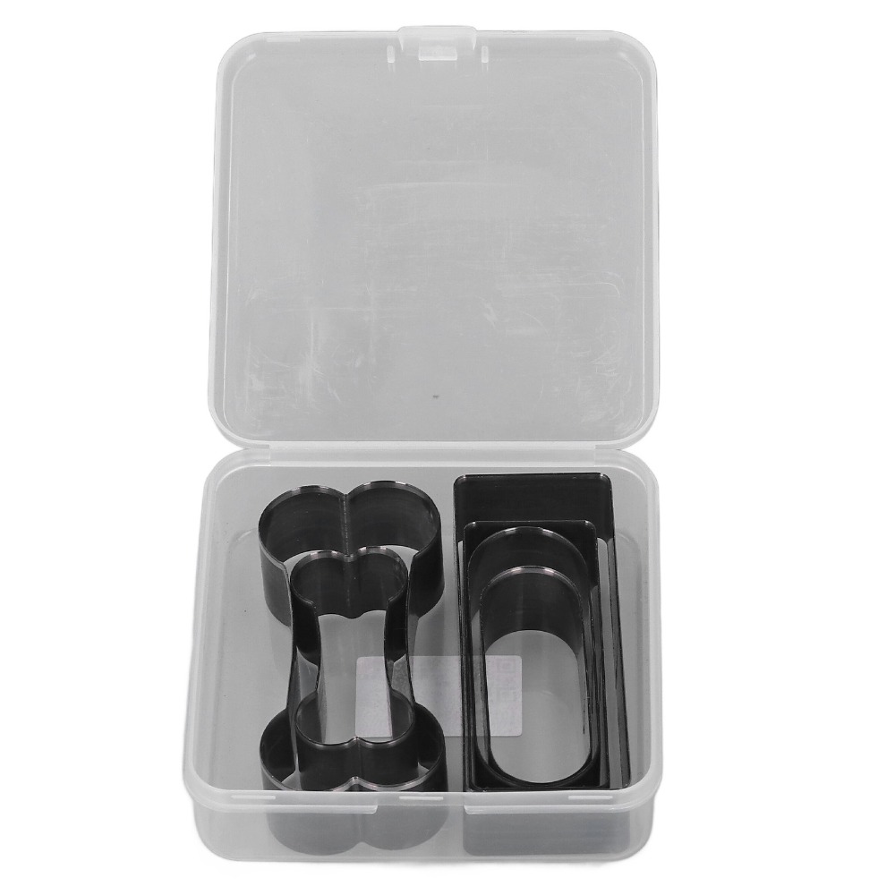 Leatherwork Punching Tool - Rectangle Leather Cutting Die Set Oval