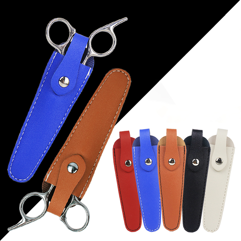 Leatherwork Pony - Salon hair scissors protective cover, PU