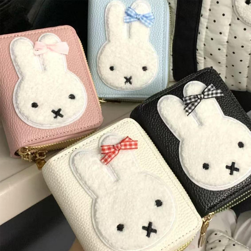 Leatherwork Drawing - Miffy Cartoon Pattern Simple Fashion Portable