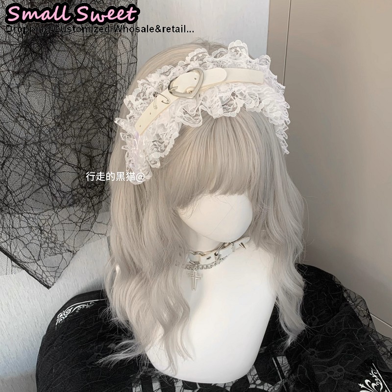 Goth Hair Accessories Harajuku - Leatherwork Pony recension och pris