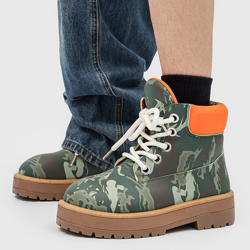 New Yellow Brown Boot Security - Leather Work Fabric recension och pris
