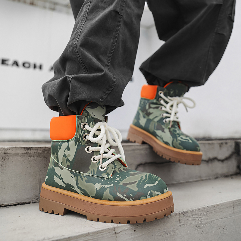 New Yellow Brown Boot Security - Leather Work Fabric recension och pris
