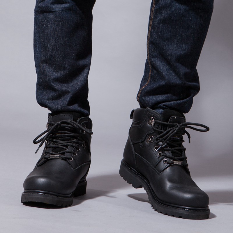 pf Men's Fashion Genuine Leath - Leather Work Fabric recension och pris