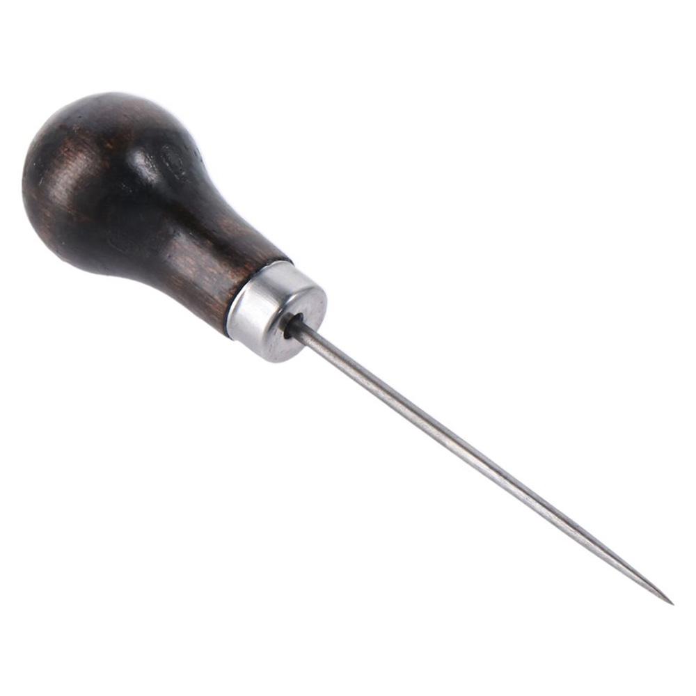 3Pcs Wooden Handle Scratch Awl - Leatherwork Punching Tool recension och pris
