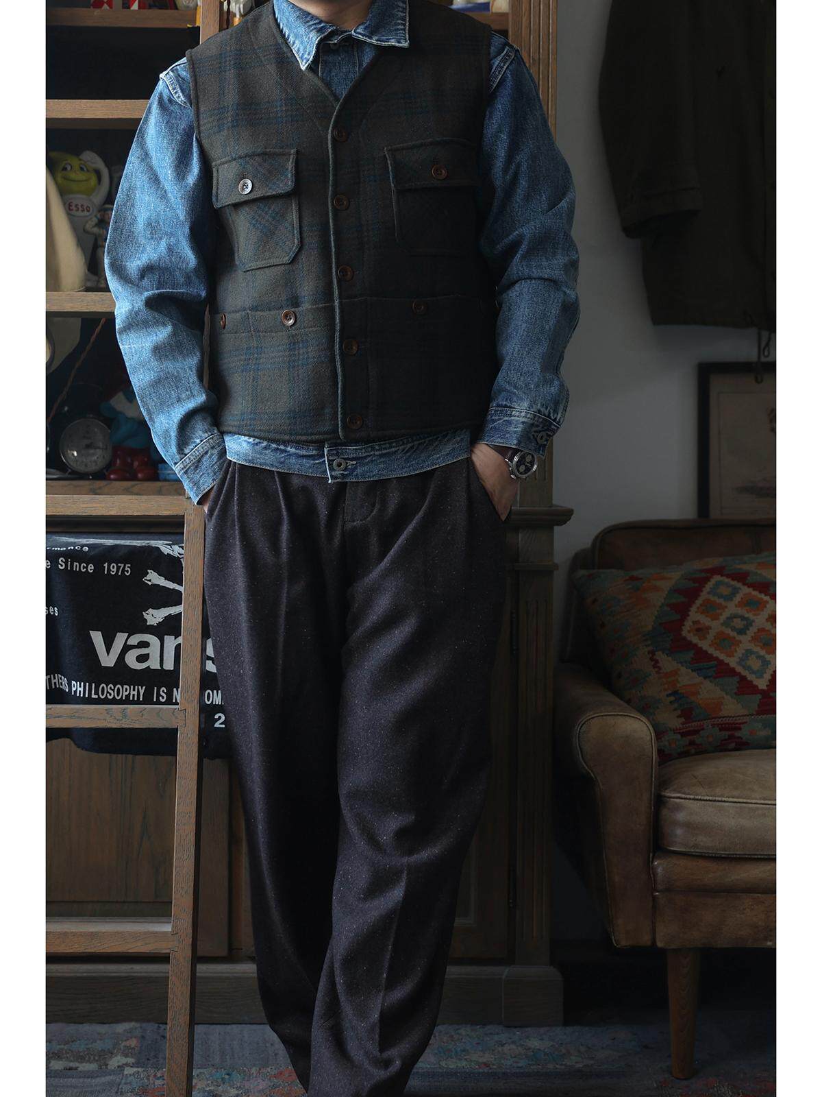 Secondorder FW24 6 Pockets Wor - Leather Work Vest For Men recension och pris