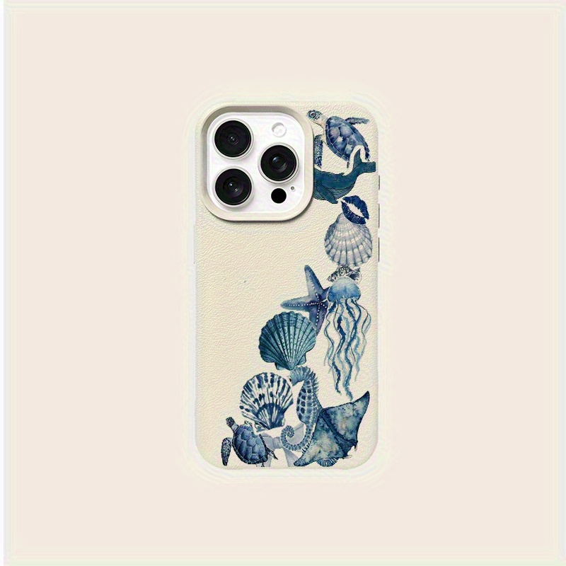 Watercolor Floral Jellyfish Bl - Leatherwork Drawing recension och pris