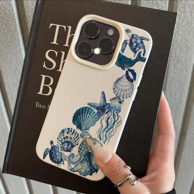 Watercolor Floral Jellyfish Bl - Leatherwork Drawing recension och pris