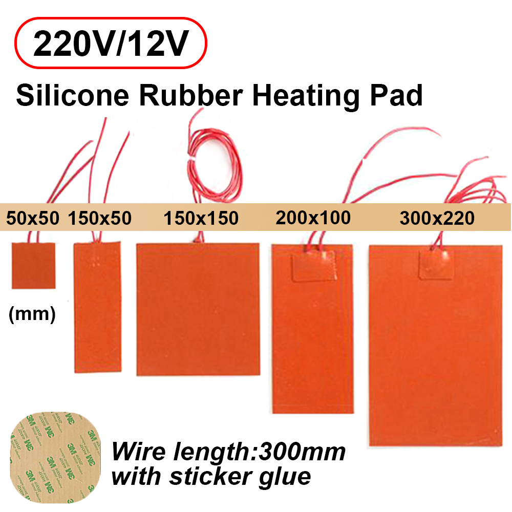12V 220V Silicone Rubber Heati - Contact Cement Leather recension och pris