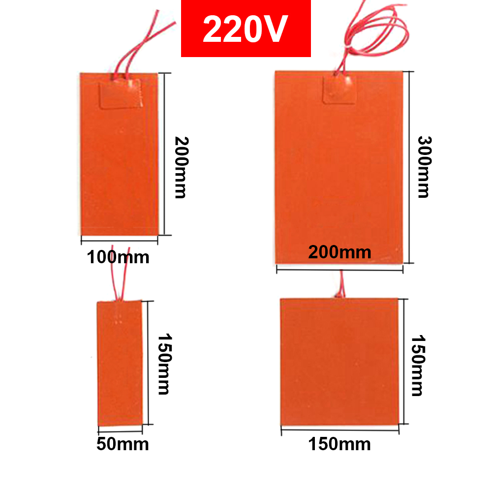 12V 220V Silicone Rubber Heati - Contact Cement Leather recension och pris