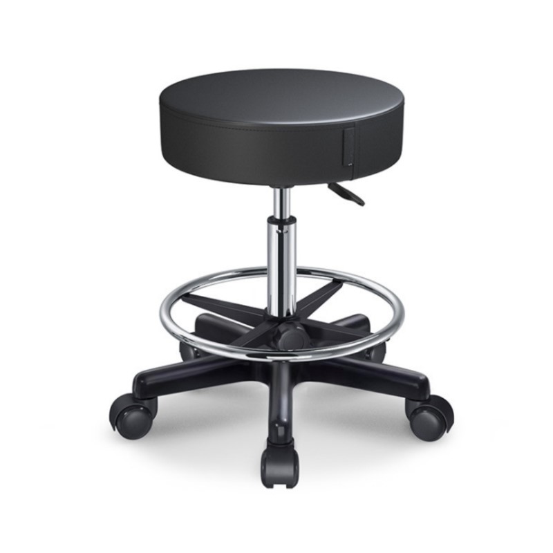 Height Adjustable Stool, Swive - Leatherwork Tattoo recension och pris