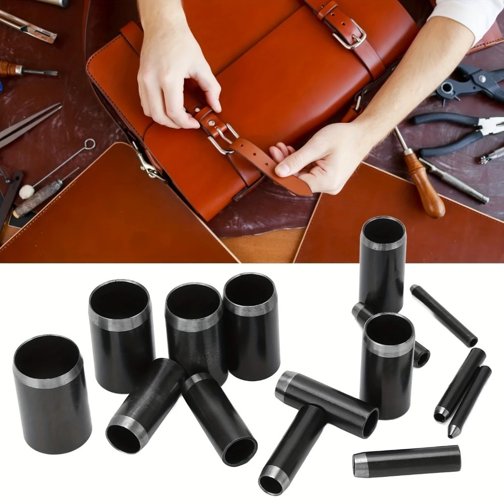 15 Sizes Round Hole Punch(1-15 - Leatherwork Punching Tool recension och pris
