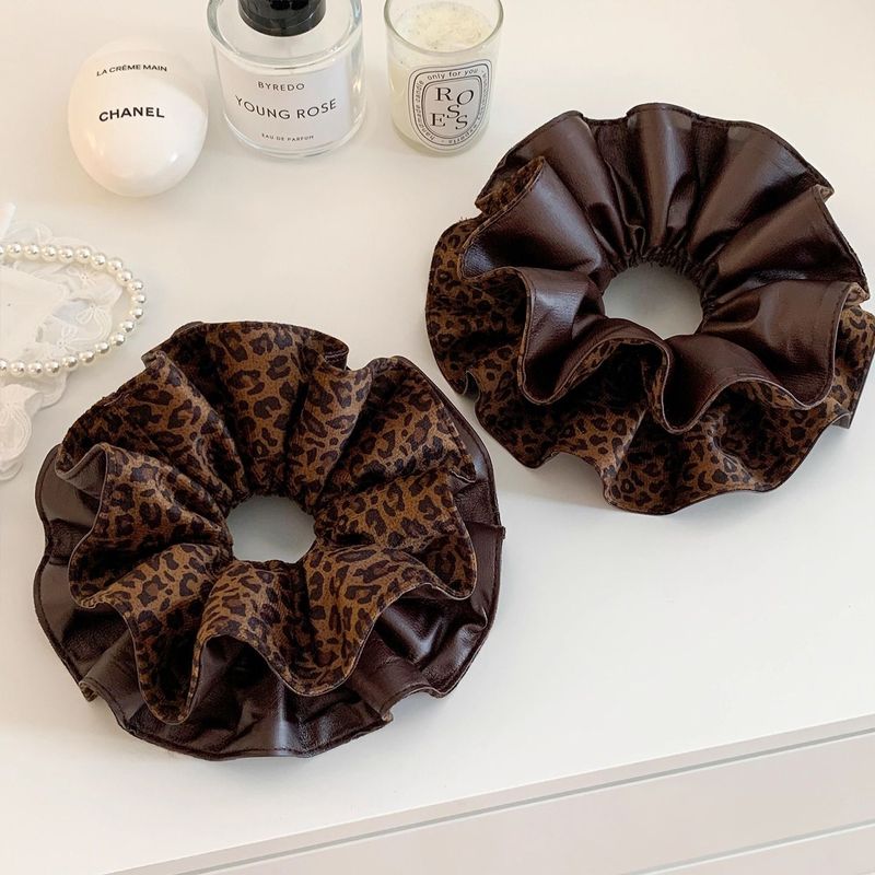 1pc Korean-style brown leopard - Leatherwork Pony recension och pris