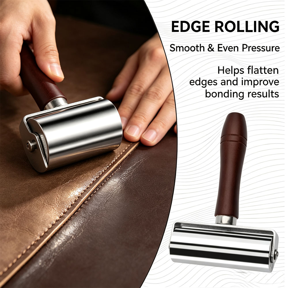 Seam Roller for Leather,Quilti - Contact Cement Leather recension och pris