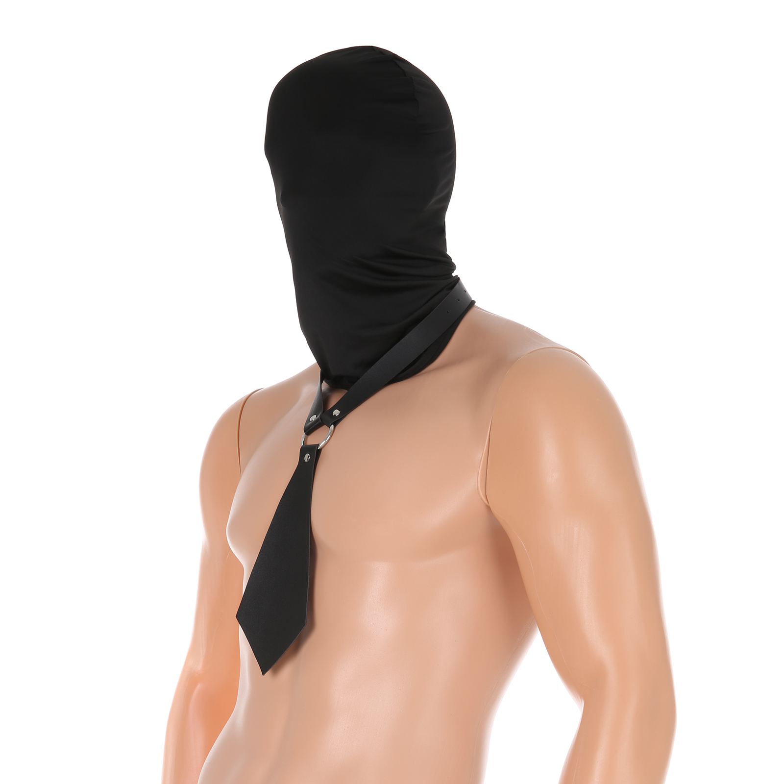 Men Faux Leather Tie Collar Ch - Leather Work Hat recension och pris