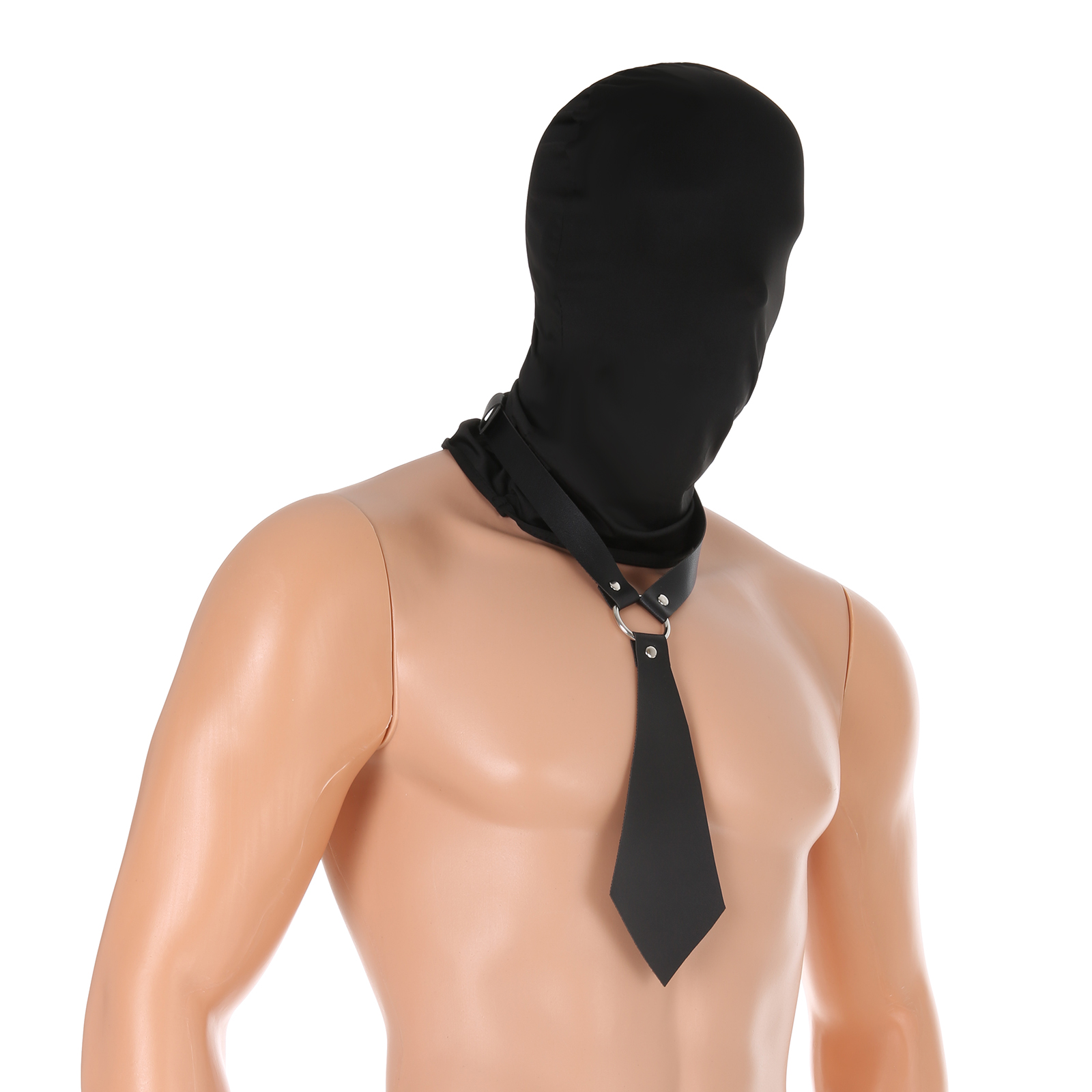 Men Faux Leather Tie Collar Ch - Leather Work Hat recension och pris