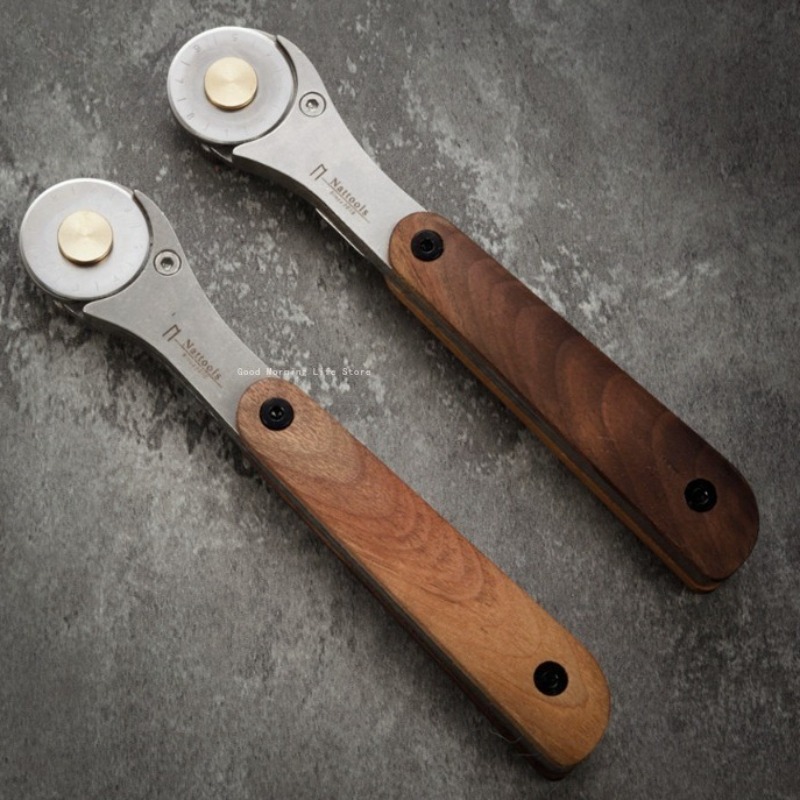 Small Metal Roller Knife Stain - Round Knife Leatherwork recension och pris