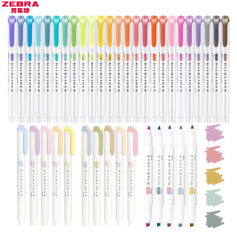 1/3pcs ZEBRA MILDLINER WKT7 Hi - Zebra Pen Mildliner recension och pris