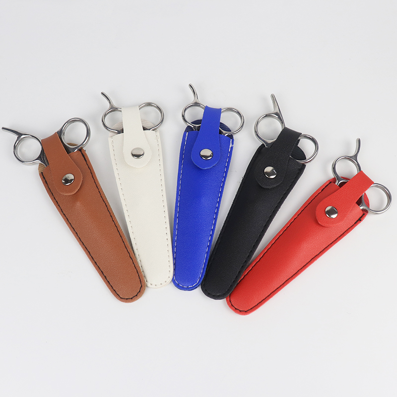 Salon hair scissors protective - Leatherwork Pony recension och pris
