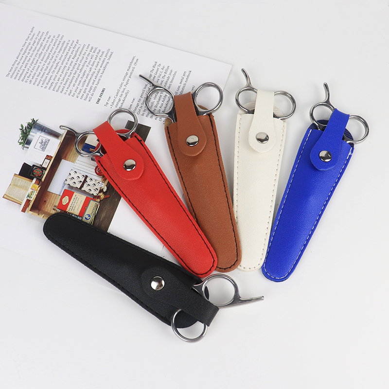 Salon hair scissors protective - Leatherwork Pony recension och pris