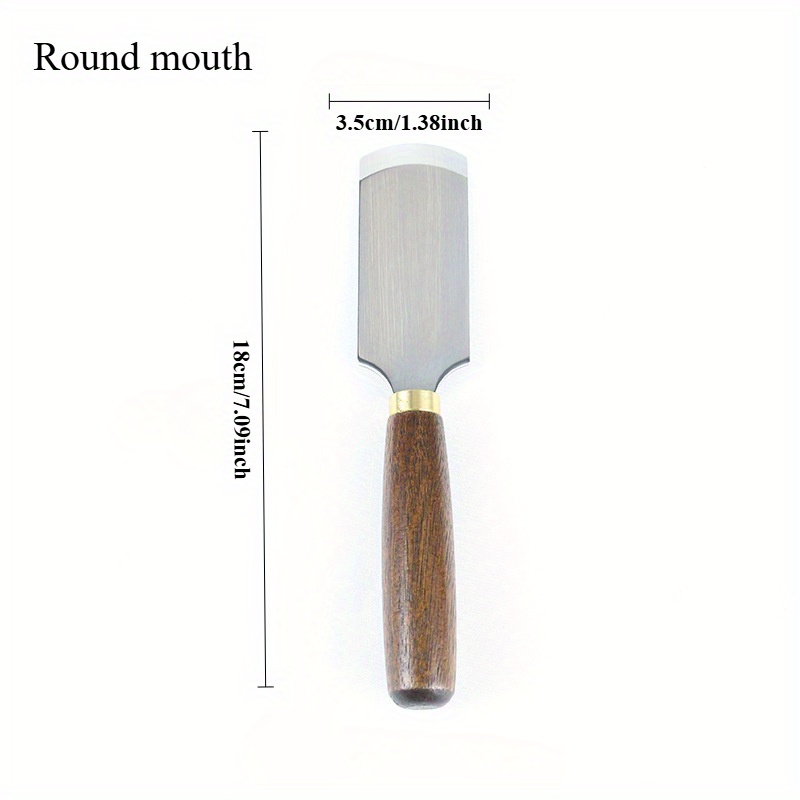 Flat Mouth/Oblique Mouth/round - Round Knife Leatherwork recension och pris