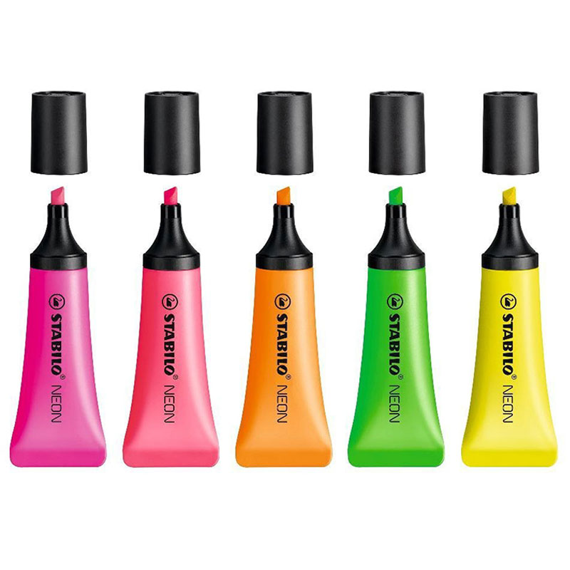 5Pcs STABILO Highlighter 72 NE - Stabilo Marker Boss recension och pris