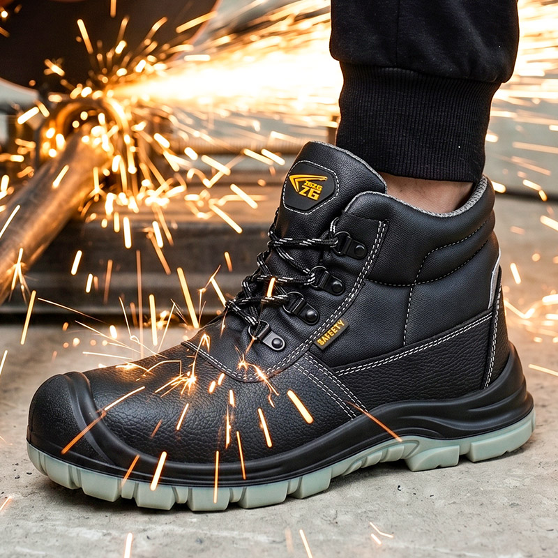 S3 Standard Work Safety Shoes  - Leather Work Fabric recension och pris