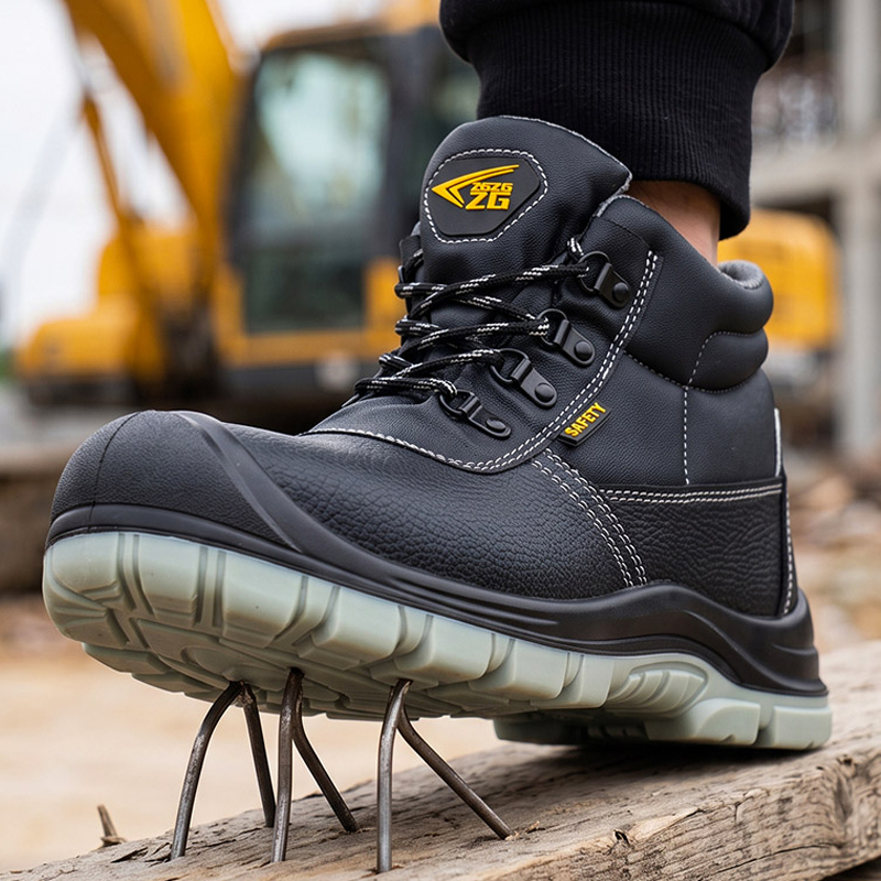 S3 Standard Work Safety Shoes  - Leather Work Fabric recension och pris
