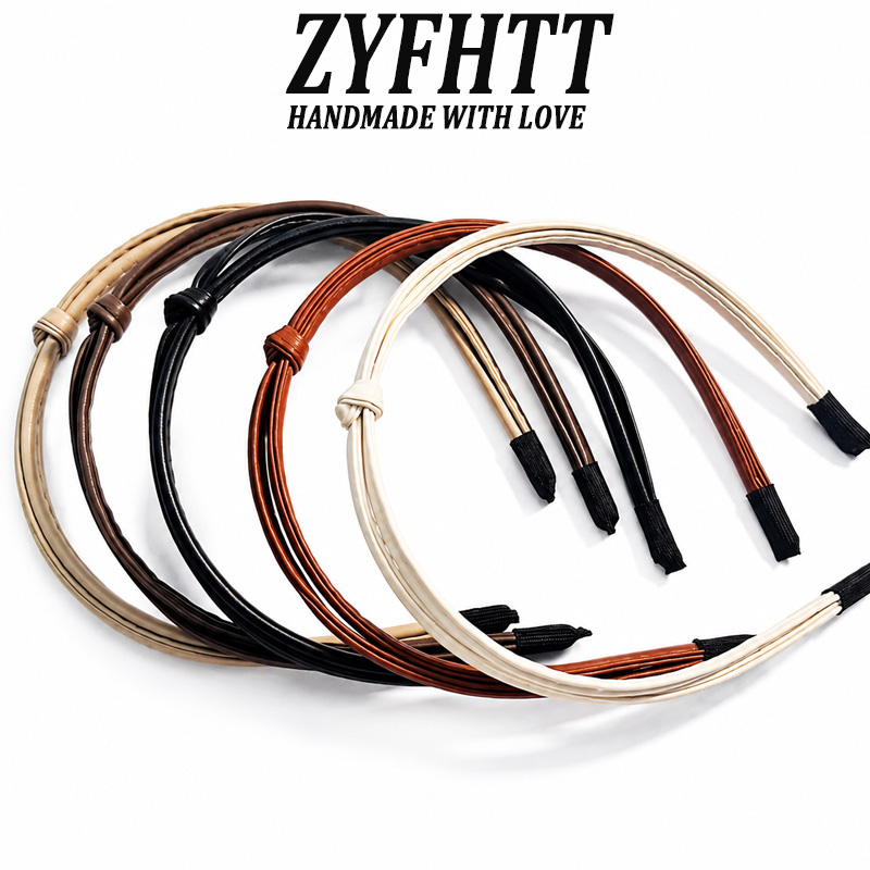 1/5pcs ZYFHTT PU Leather Headb - Leatherwork Pony recension och pris