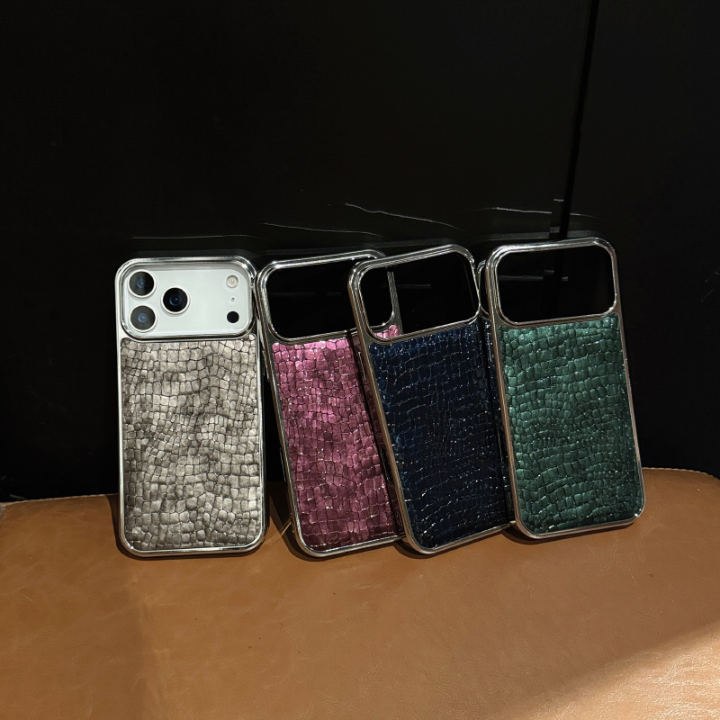 Luxury Plating Soft TPU Border - Leatherwork Drawing recension och pris