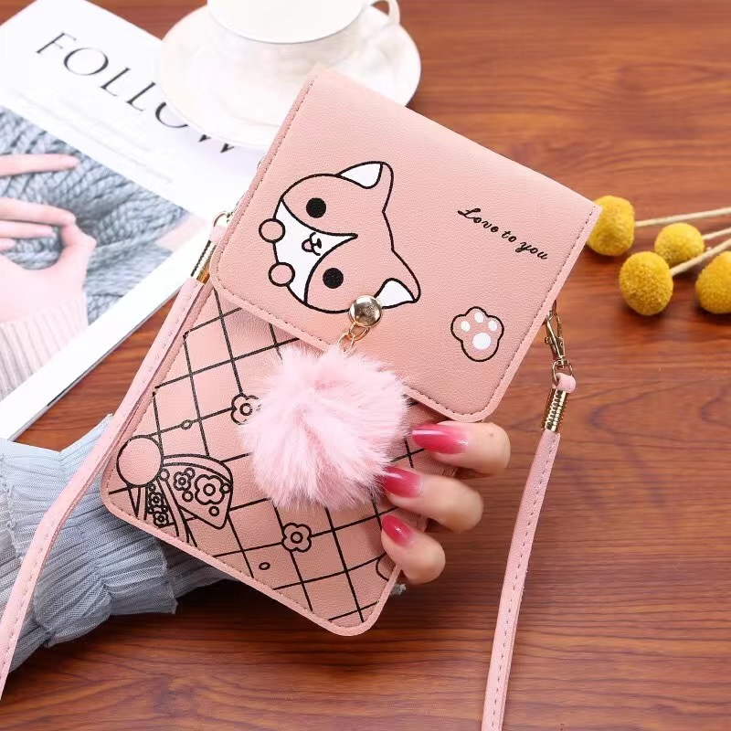 Cute Cartoon Pattern Touch-Scr - Leatherwork Drawing recension och pris