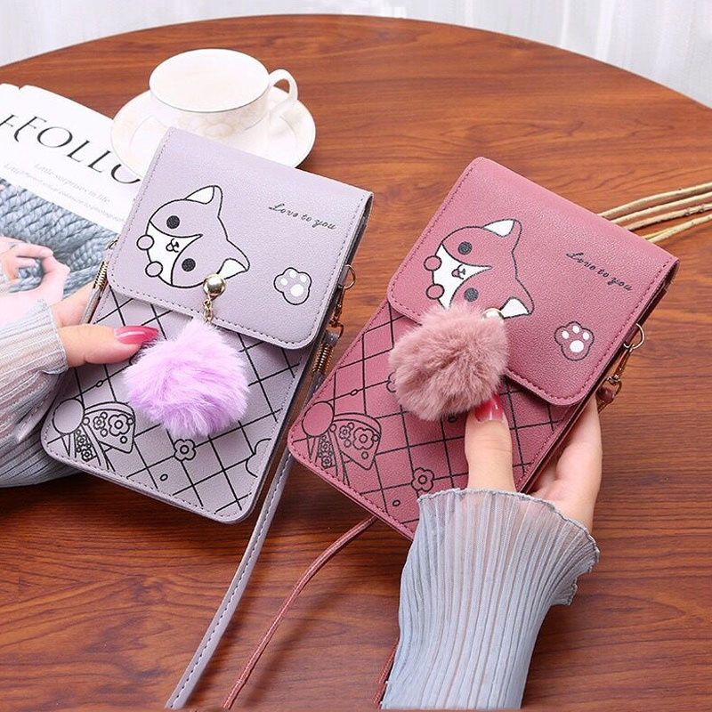 Cute Cartoon Pattern Touch-Scr - Leatherwork Drawing recension och pris