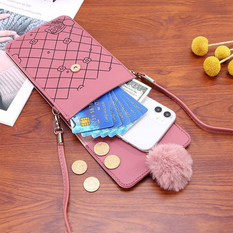 Cute Cartoon Pattern Touch-Scr - Leatherwork Drawing recension och pris