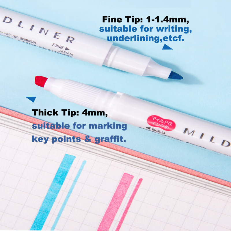 Zebra Handwriting Pen Mildline - Zebra Pen Mildliner recension och pris