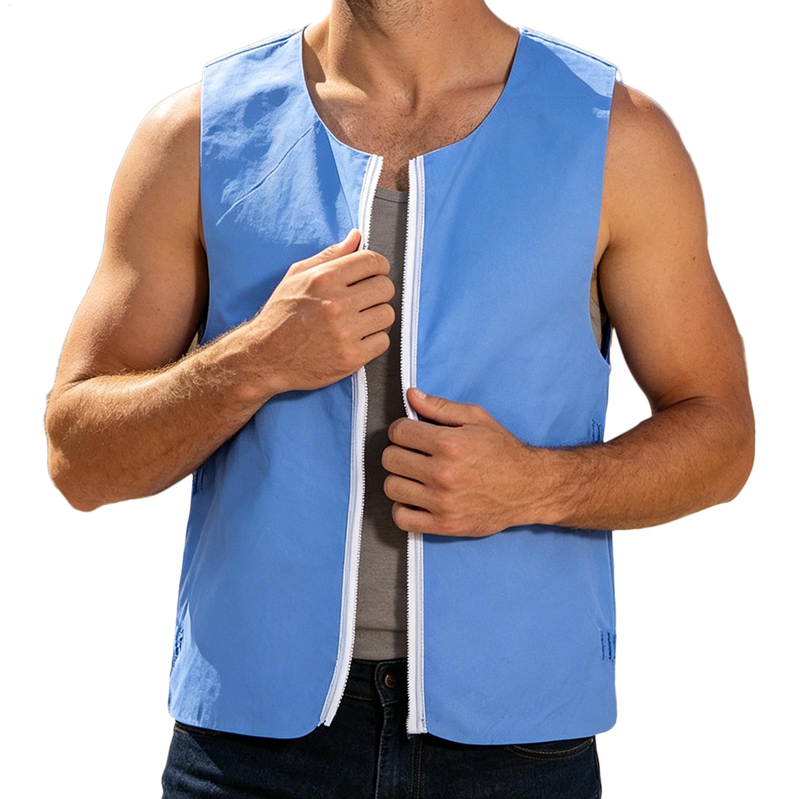Cooling Vest Reusable Long-Las - Leather Work Vest For Men recension och pris