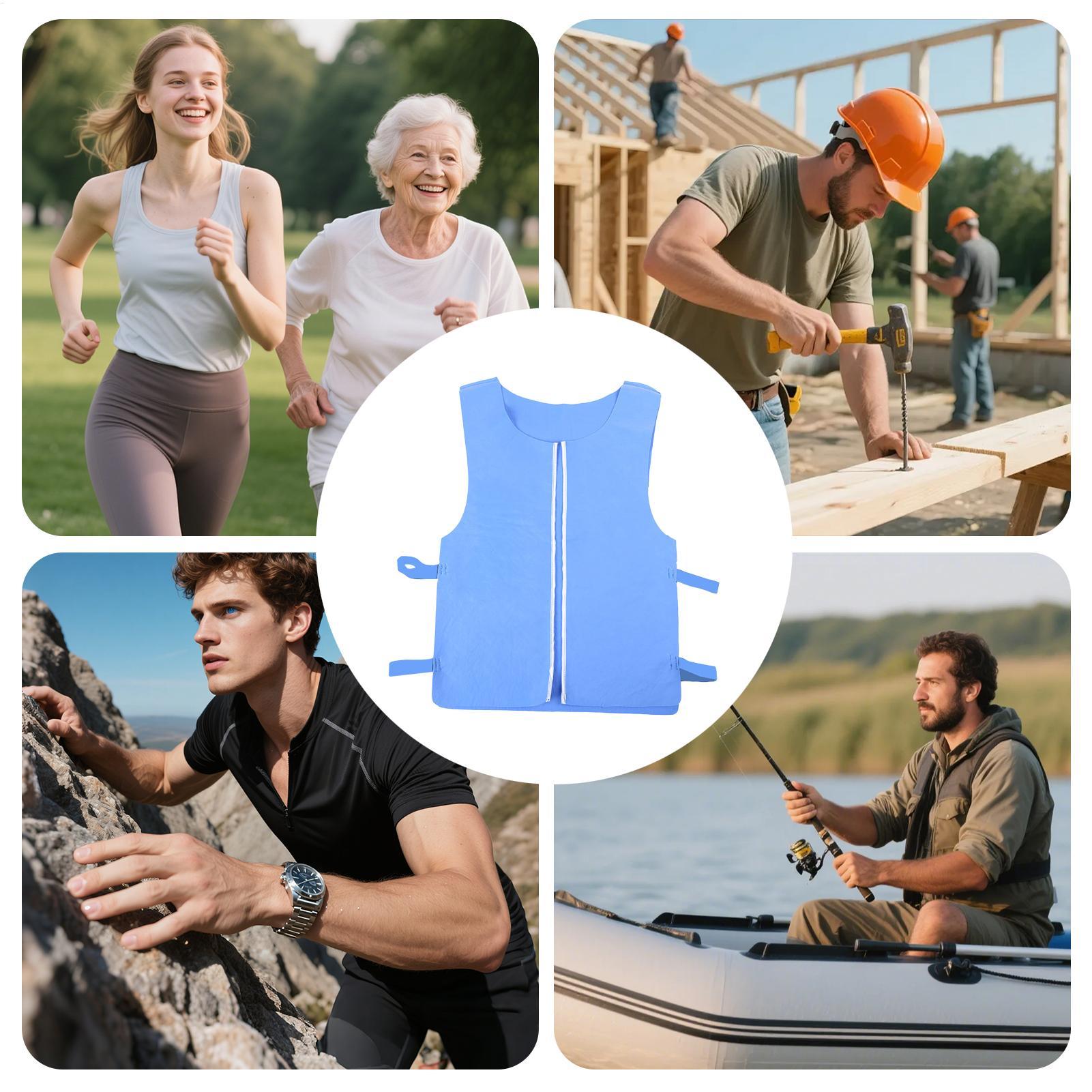 Cooling Vest Reusable Long-Las - Leather Work Vest For Men recension och pris