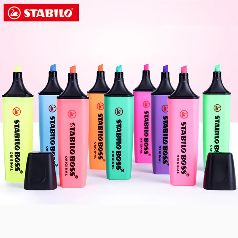 1 Pcs German STABILO Highlight - Stabilo Marker Boss recension och pris