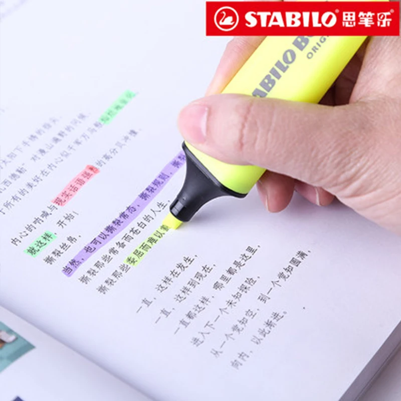 1 Pcs German STABILO Highlight - Stabilo Marker Boss recension och pris